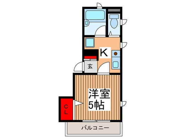 エスポワールの物件間取画像